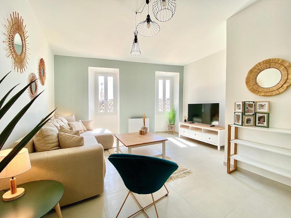 Montee Fleurie Appartement Menton Buitenkant foto