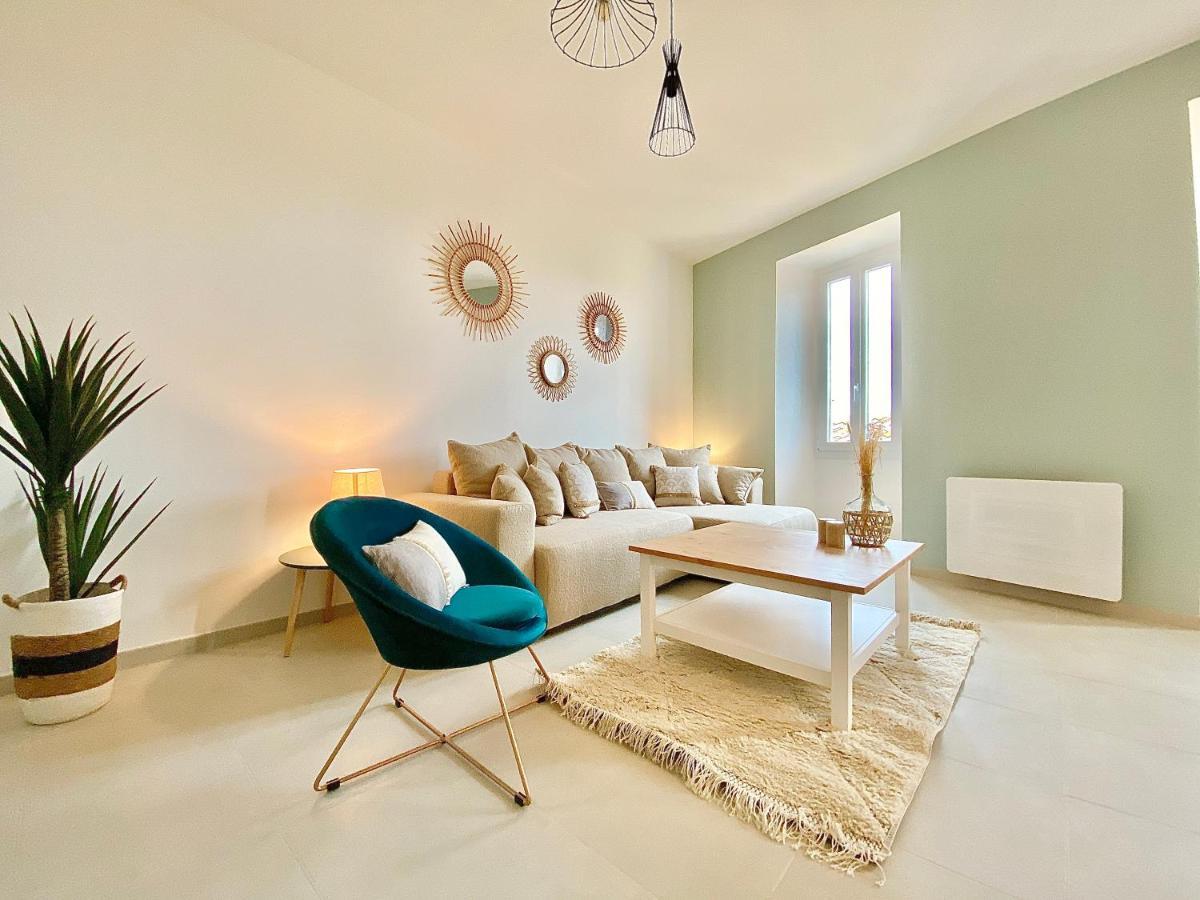 Montee Fleurie Appartement Menton Buitenkant foto