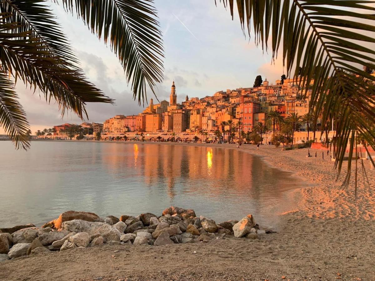 Montee Fleurie Appartement Menton Buitenkant foto