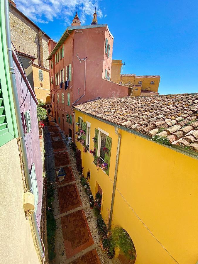 Montee Fleurie Appartement Menton Buitenkant foto